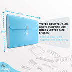 Accordion File Organizer 13 Pocket Expanding File Folder - Image 5