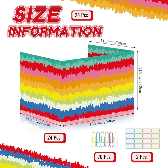 Cinrobiye 24 Pcs Inspirational Privacy Folders Standard - Image 2