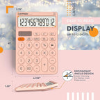 CATIGA 12 Digit Desktop Calculator Basic Desk Calculator - Image 4