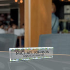 Signs ByLITA Floral Pattern Customized Nameplate | Wild Blue Personalized Full - Image 4