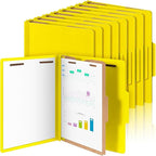 Skyygemm 24 Pcs Classification Folders Letter Size, 1 Divider Pressboard File by Skyygemm