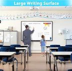 White Board Dry Erase 72x40, Large Magnetic Whiteboard Maxtek Dry Erase Boards - Image 3