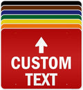 Custom Arrow, Custom Directional Sign, Up Arrow, 36x48 Inches, Reflective by MySignCenter
