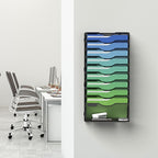 Kuntine.B Wall File Organizer Office Hanging Magazine Holder Wall File Organizer - Image 6