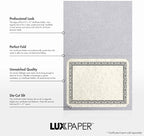 LUXPaper 9.5" x 12" Certificate Holders | Silver Metallic | 105lb. Cover | 100 - Image 2