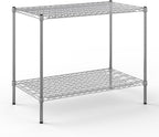 Regal Altair 24" Deep x 42" Wide x 34" Height Wire Shelving Kit | 2-Tier | NSF