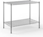Regal Altair 24" Deep x 42" Wide x 34" Height Wire Shelving Kit | 2-Tier | NSF by Regal+Altair
