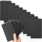 Tenceur 18 Pcs Pocket Notebook Bulk Small 3x5 Inch Spiral Notepads Mini Top by Tenceur