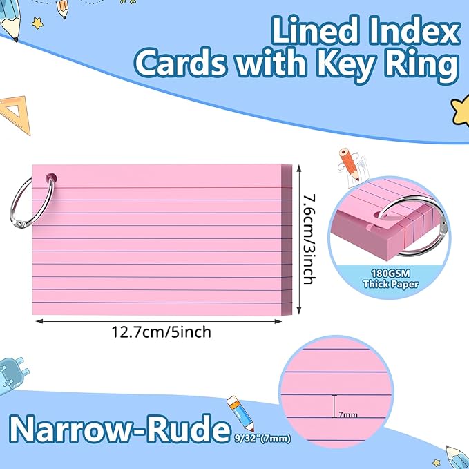 Ciphyfee Index Cards 3x5 Inch - Image 2
