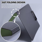 FRETONBA Clipboard Folder, 360 Degree Foldable Binder Clipboards - Image 4