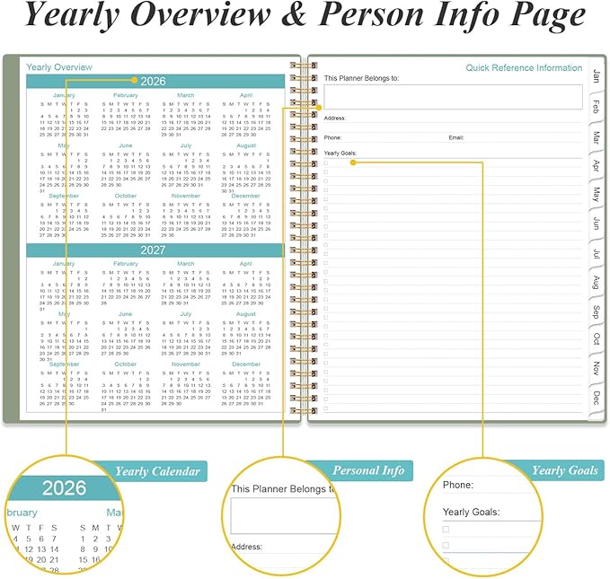 2026 Planner - Planner 2026 from January 2026 to December 2026 - Image 5