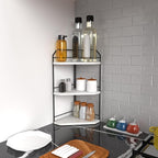 INIUNIK Corner Bathroom Counter Organizer - Image 5