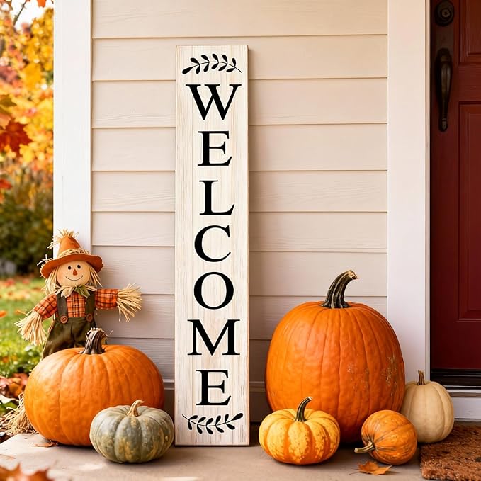 Farmhouse Wooden Merry Christmas Welcome Sign Stand - Image 9