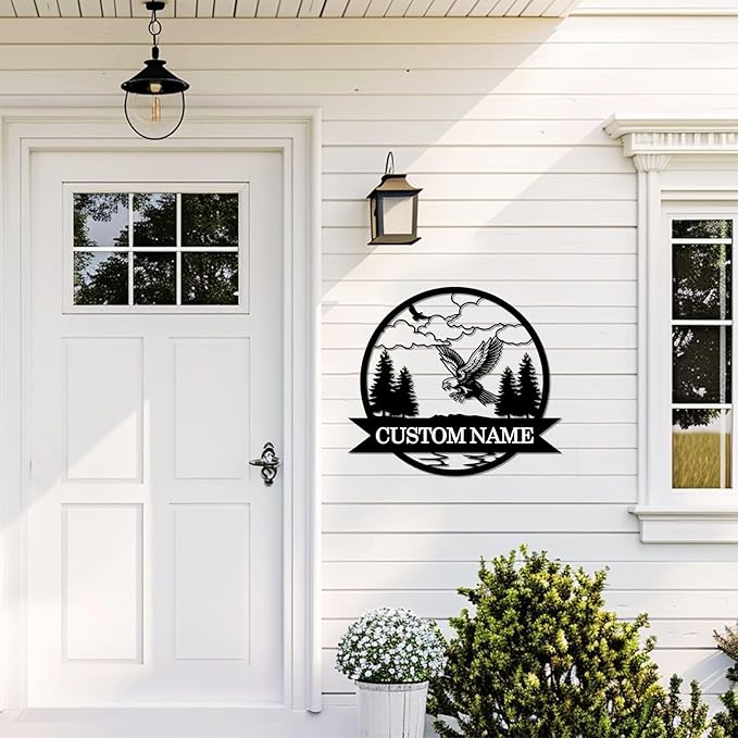 Custom Eagle Metal Signs | Custom Signs Outdoor Metal | Metal Wall Art | Home - Image 5