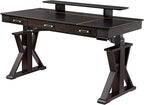 EUREKA ERGONOMIC Standing Desk, 63 inch Executive Desk w Drawers, Modern - Image 9