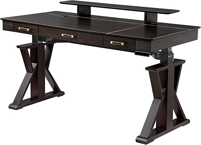 EUREKA ERGONOMIC Standing Desk, 63 inch Executive Desk w Drawers, Modern - Image 9