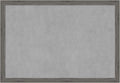 Amanti Art Grey Framed Magnetic Board 27x39 Large Vision Board by AmantiArt
