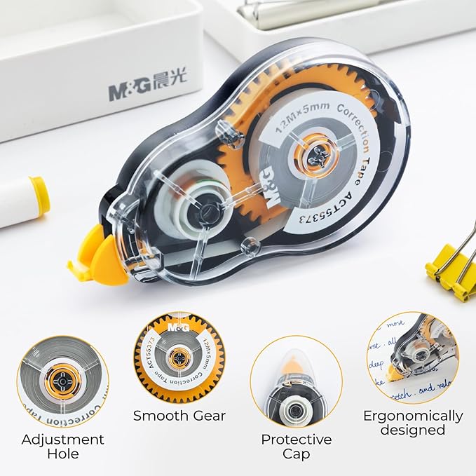 M&G 39.3 Feet Correction Tape, 12 Pack Correction Tape, Office Products - Image 7