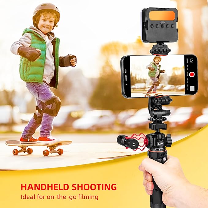 Zeadio Heavy Metal Tripod Kit: 1/4" Screw Adapter Tripod Mount - Image 3
