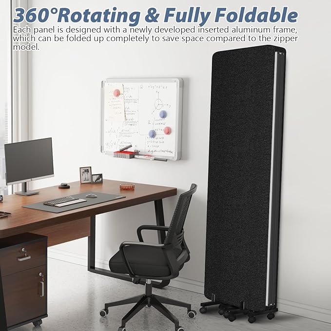 Acoustic Room Divider Privacy Panel - Image 4