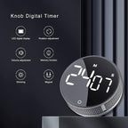 AVINIA Digital Kitchen Timers, Visual timers Large LED Display Magnetic - Image 2