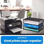 EASEPRES 3 Tier Mesh Desk Organizer Tray, File Paper Letter Folder Holder - Image 4
