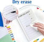 2pcs Dry Erase Chore Chart, Standable Whiteboard Checklist Board, Chore Chart - Image 3