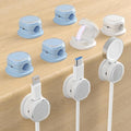 Magnetic Cable Clips, Adjustable Cord Holder Management, Adhesive Wire Keeper by COOCAT