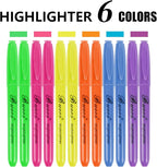 Buecs Highlighters Bulk Pack, Chisel Tip, suitable - Image 2