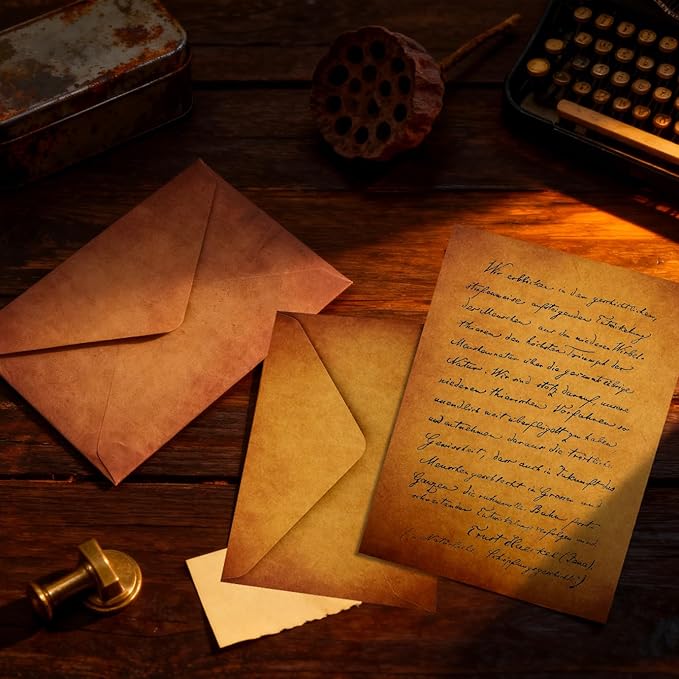 Stationary Paper and Envelopes, Letter Writing Stationery Set, Includes Vintage - Image 9