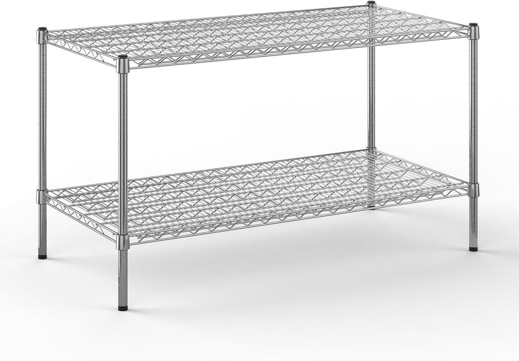 Regal Altair 24" Deep x 48" Wide x 27" Height Wire Shelving Kit | 2-Tier | NSF