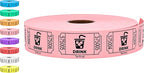 Tacticai 1000 Raffle Tickets, Single Roll by Tacticai