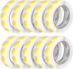 Perco Metallic Gold 1-Inch Perforated Circle Dot Sticker Labels — 10 Rolls by Perco