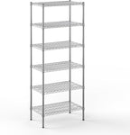 Regal Altair 18" Deep x 30" Wide x 74" Height Wire Shelving Kit | 6-Tier | NSF by Regal+Altair