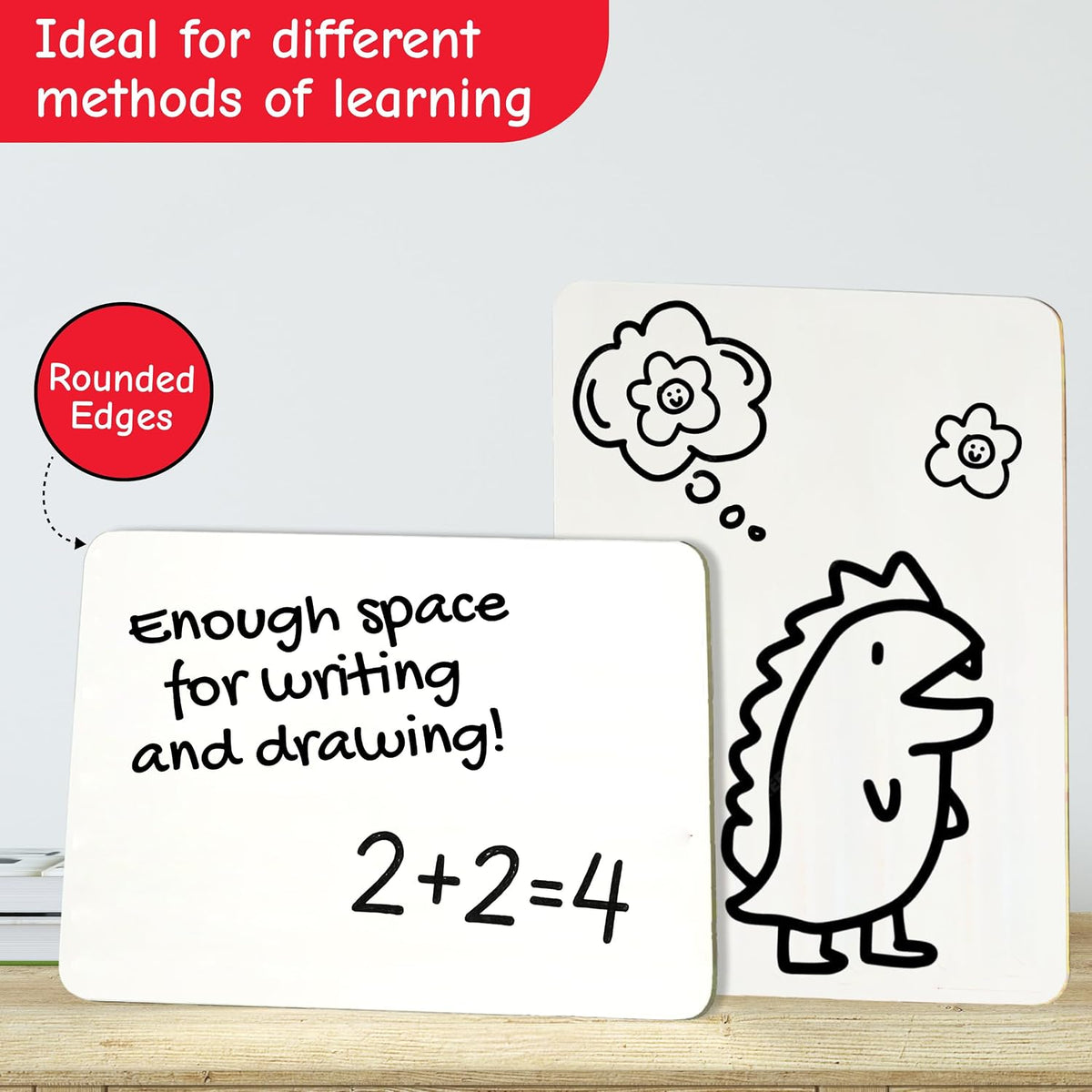 Charles Leonard Dry Erase Board Classroom Pack - Mini Lapboard School Supplie...