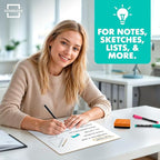 Scribbledo Small White Board Dry Erase Mini Whiteboard 9x12 Inch Small Dry - Image 4