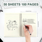 Yahenda 36 Pcs Spiral Notebook Bulk A5 Journal Lined 8.3'' x 5.5'' Writing - Image 2