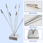 Cube Base 8-Branch Tree Style Memo/Card/Paper/Photo Holder Table Number Holder - Image 3