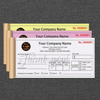 Personalized Invoice Book Custom 2 Part/3 Part Receipt Book Quote Estimate - Image 2