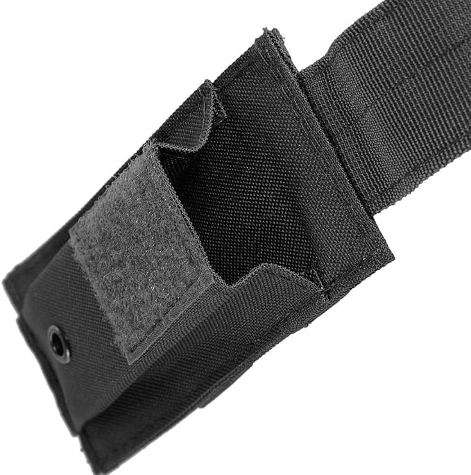 Tactical Single/Double Pistol Mag Pouch Outdoor Molle Open-Top Magazine Pouch - Image 5