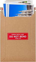 Neehows 100 Pack 5x6.9" Rigid Mailers Cardboard Envelopes, 400GSM Kraft Photo - Image 8
