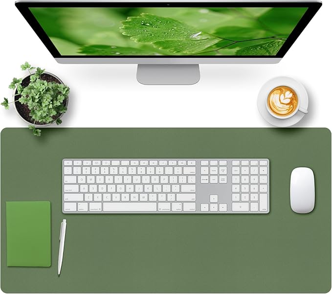 Bloss Green Desk Mat, Desk Matt by Bloss
