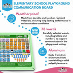Weather-Proof Aluminum School Playground Communication Board - Image 5