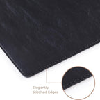 Node Leather - Genuine Leather Desk Pad - Executive Real Leather Desk Mat - - Image 3