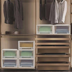 Xyskin 4-Pack 19 Quart Large Stackable Drawer Organizer Unit, Plastic Storage - Image 7