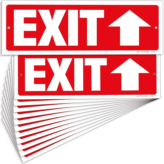 iSYFIX Exit Signs by iSYFIXPREMIUMSIGNS
