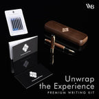 Wordsworth & Black Fountain Pen Set, Luxury Bamboo Wood - Image 3