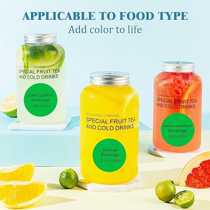 2 Inch Round Color Coding Labels - Image 5