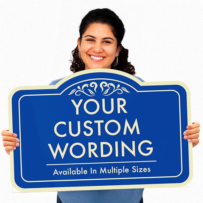Custom Decorative Outdoor Metal Sign - Image 8