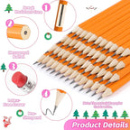Donyang 360 Pack #2 Pencils Bulk, Pre-Sharpened Number 2 HB Yellow Pencils - Image 2